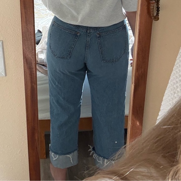 Abercrombie & Fitch Blue Flare Jeans - Picture 8 of 8